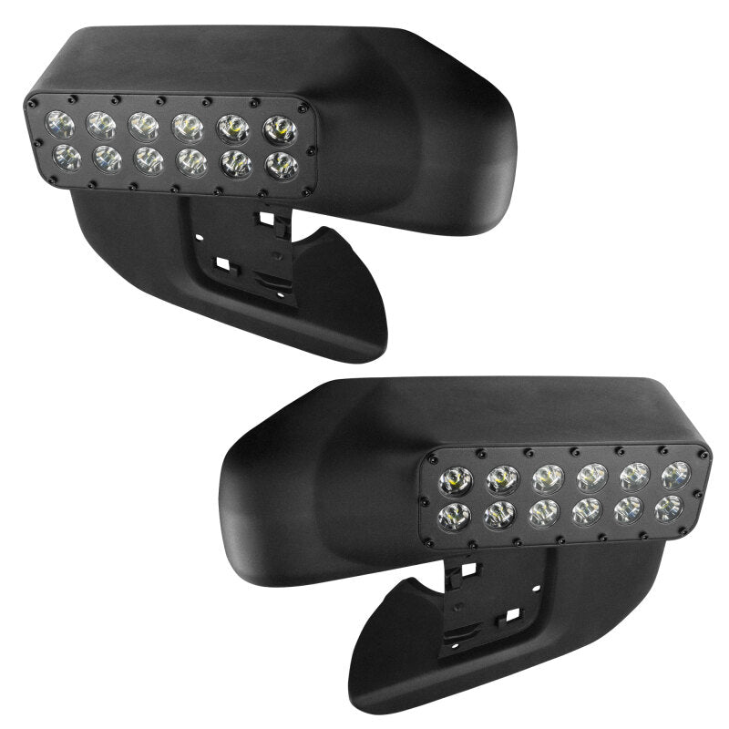 Oracle 21-25 Ford F150 LED Off-Road Side Mirror Ditch Lights - White LED - B2B Diesel & Gas Service