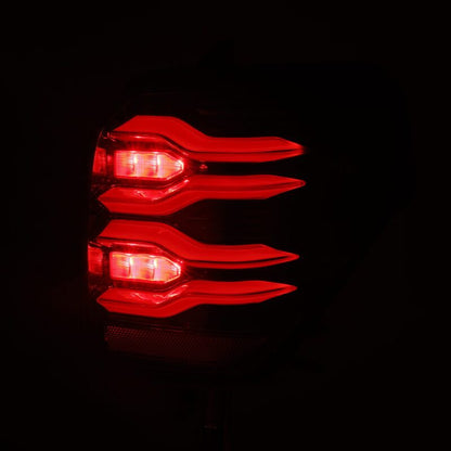 AlphaRex 10-21 Toyota 4Runner LUXX LED Taillights Alpha Blk w/Activ Light/Seq Signal - B2B Diesel & Gas Service