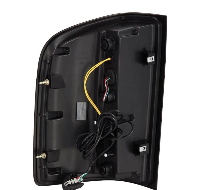 AlphaRex 07-13 Chevrolet Silverado 1500 (Ex. Hybrid Models) LUXX-Series LED Tail Lights Alpha-Black - B2B Diesel & Gas Service