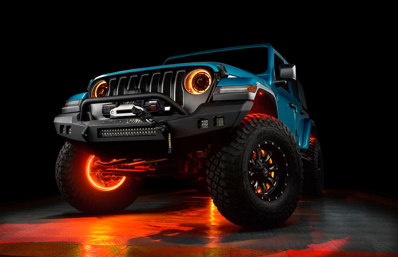 ORACLE Lighting LED Illuminated Wheel Rings - ColorSHIFT RGB+W - B2B Diesel & Gas Service