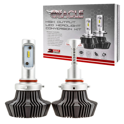 Oracle 9005 4000 Lumen LED Headlight Bulbs (Pair) - 6000K - B2B Diesel & Gas Service