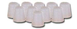 High Temp Silicone Plugs 3/4 - 1in 10/pack 
