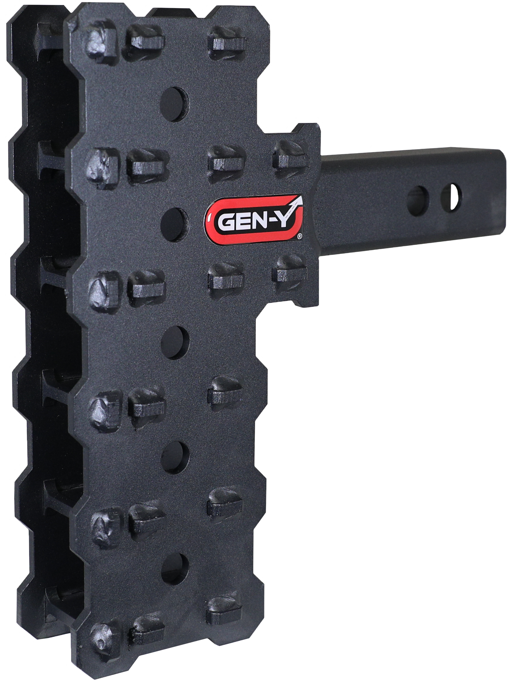 PHANTOM-X 2" Hollow Shank 7" Offset Drop .7K TW 7K Hitch Only GH-13105X - B2B Diesel and Gas Service