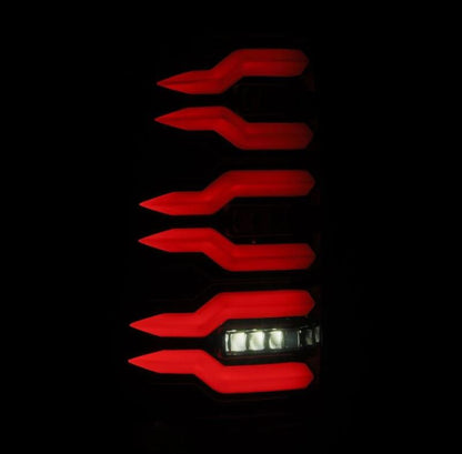 AlphaRex 99-06 Chevrolet Silverado Sierra LUXX-Series LED Tail Lights Alpha-Black - B2B Diesel & Gas Service