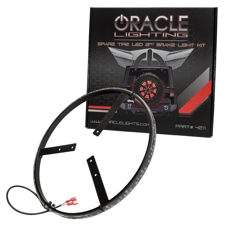 Oracle LED Illuminated Wheel Ring 3rd Brake Light - Red - B2B Diesel & Gas Service