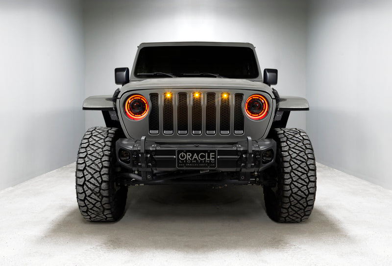 Oracle Oculus Bi-LED Projector Headlights for Jeep JL/Gladiator JT - w/ Simple Controller - B2B Diesel & Gas Service