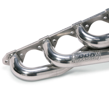 BBK 79-93 Mustang 5.0 Shorty Unequal Length Exhaust Headers - 1-5/8 Silver Ceramic - B2B Diesel & Gas Service