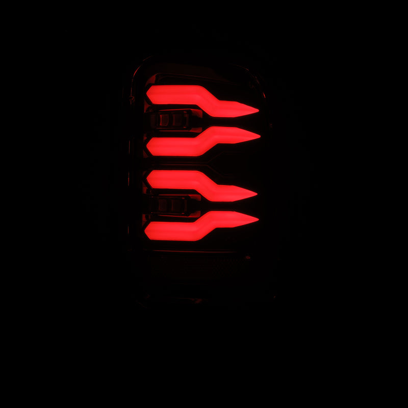 AlphaRex 94-01 Dodge Ram 1500/2500/3500 LUXX-Series LED Tail Lights - Alpha-Black - B2B Diesel & Gas Service