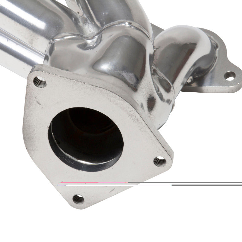 BBK 99-04 GM Truck SUV 4.8 5.3 Shorty Tuned Length Exhaust Headers - 1-3/4 Silver Ceramic - B2B Diesel & Gas Service