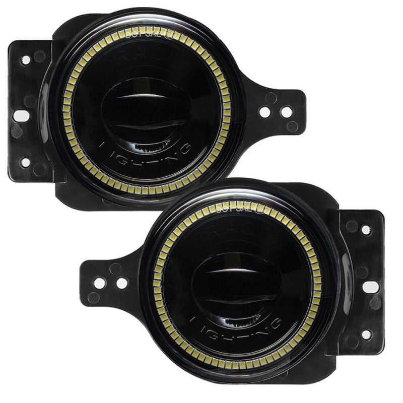 Oracle Jeep Wrangler JL/Gladiator JT Sport High Performance W LED Fog Lights - White - B2B Diesel & Gas Service