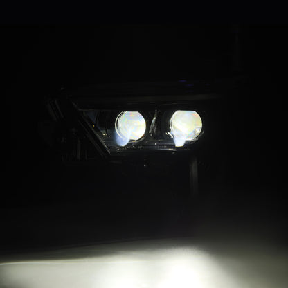 AlphaRex 22-23 Toyota Tundra LUXX-Series Headlights Alpha-Black w/Amber DRL - Req 810029 OR 810030 - B2B Diesel & Gas Service