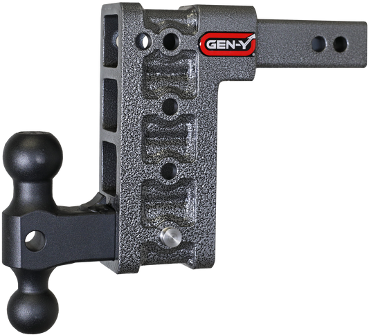 MEGA-DUTY 2" Shank 7.5" Drop 2K TW 16K Hitch & GH-051 Dual-Ball GH-514 - B2B Diesel and Gas Service