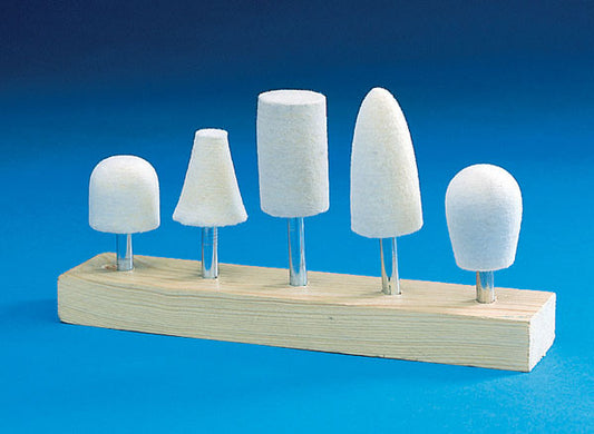 Buff Bobs 1/4in Shank 5 pc Kit 