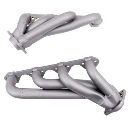 BBK 79-93 Mustang 351 Swap Shorty Unequal Length Exhaust Headers - 1-5/8 Titanium Ceramic - B2B Diesel & Gas Service