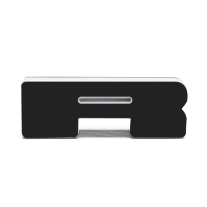ORACLE Lighting Universal Illuminated LED Letter Badges - Matte Blk Surface Finish - R - B2B Diesel & Gas Service