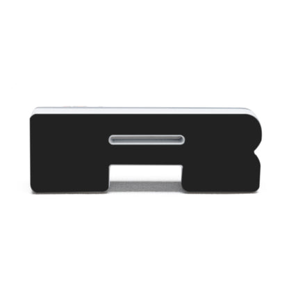 ORACLE Lighting Universal Illuminated LED Letter Badges - Matte Blk Surface Finish - R - B2B Diesel & Gas Service