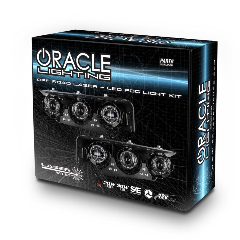 Oracle Lighting 21-24 Ford Bronco Off Road Laser and LED Fog Light Kit for Steel Bumper - B2B Diesel & Gas Service
