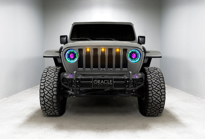 Oracle Oculus Bi-LED Projector Headlights for Jeep JL/Gladiator JT - w/ BC1 Controller - B2B Diesel & Gas Service