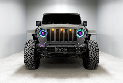 Oracle Oculus Bi-LED Projector Headlights for Jeep JL/Gladiator JT - w/ Simple Controller - B2B Diesel & Gas Service