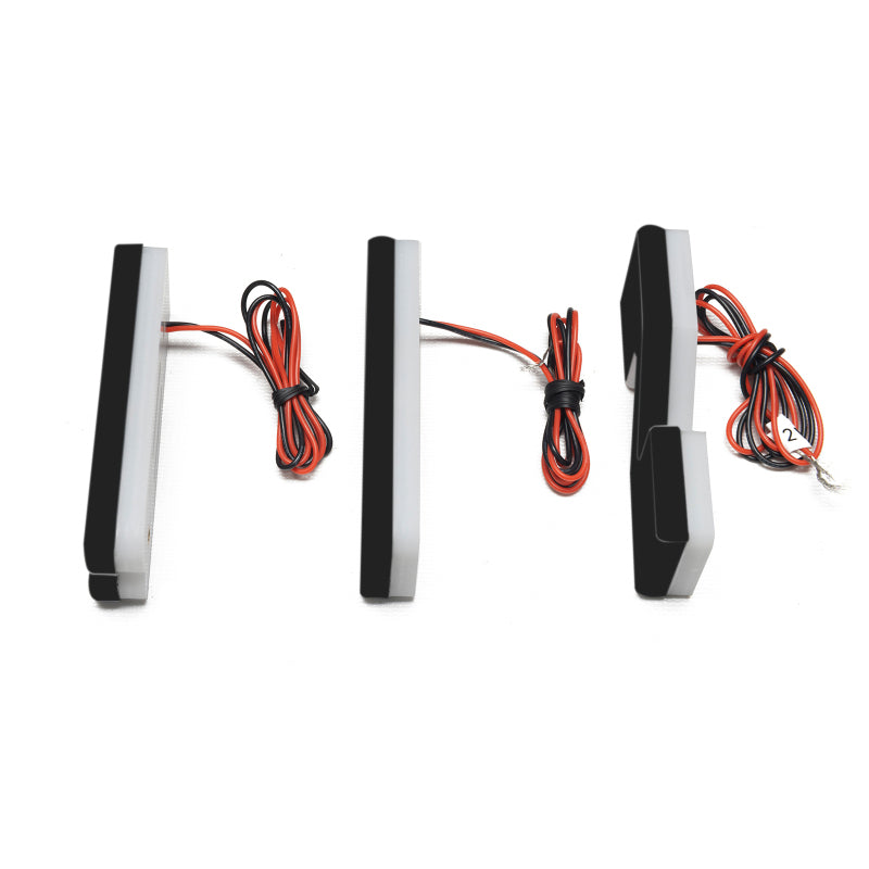 ORACLE Lighting Universal Illuminated LED Letter Badges - Matte Blk Surface Finish - B - B2B Diesel & Gas Service