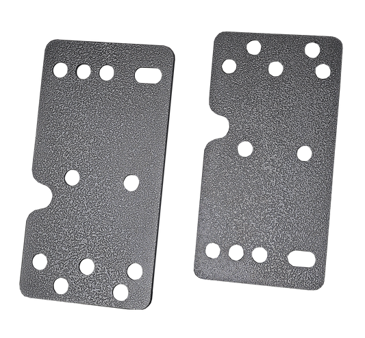 Fifth Wheel Shim Plates 1/4" qty 2 for 12.5" wide wing openings GH-8000 - B2B Diesel and Gas Service