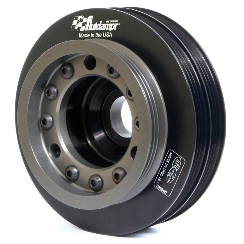 Fluidampr Honda All B Series PS Air / Alt Pulley Steel Internally Balanced Damper - B2B Diesel & Gas Service