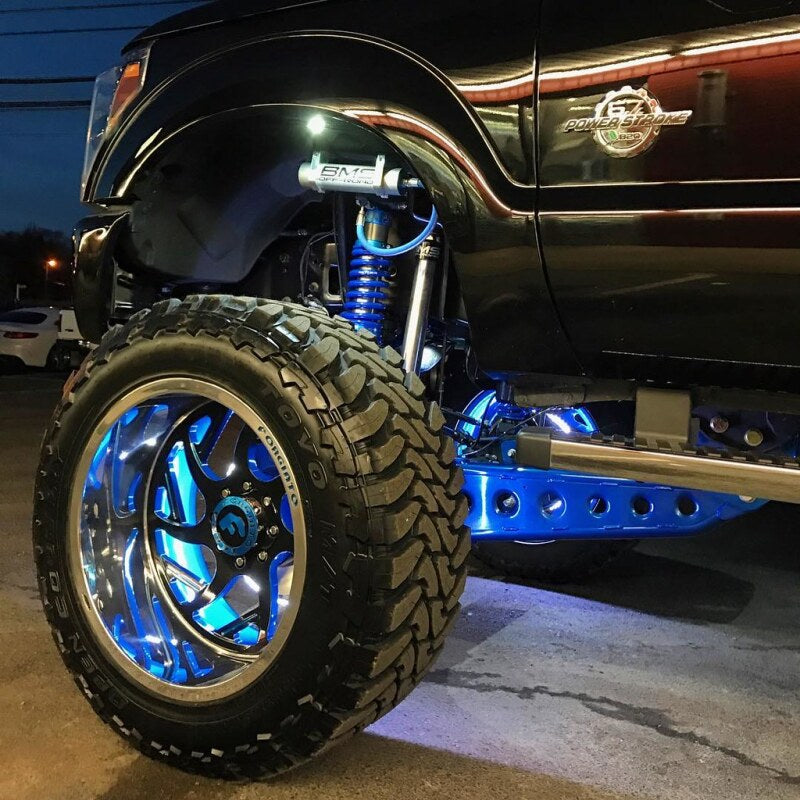 Oracle LED Illuminated Wheel Rings - ColorSHIFT - 15in. - ColorSHIFT No Remote - B2B Diesel & Gas Service