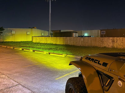 ORACLE Lighting 2019+ Jeep Wrangler JL Skid Plate w/ Integrated LED Emitters - Yellow - B2B Diesel & Gas Service