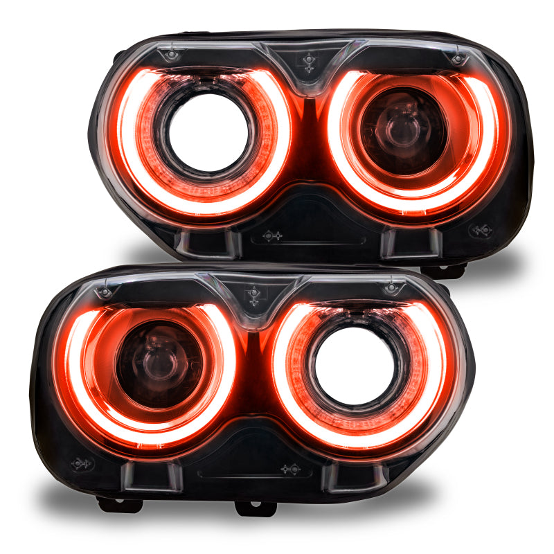 Oracle 15-21 Dodge Challenger RGB+W Headlight DRL Upgrade Kit - ColorSHIFT+W - B2B Diesel & Gas Service