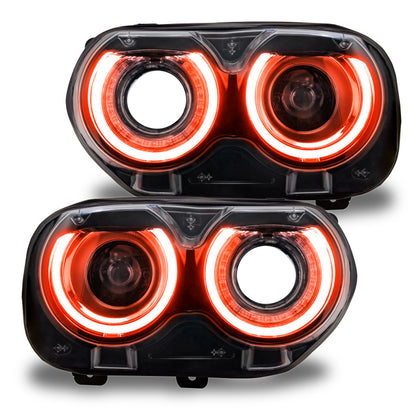 Oracle 15-21 Dodge Challenger RGB+W Headlight DRL Upgrade Kit - ColorSHIFT+W - B2B Diesel & Gas Service