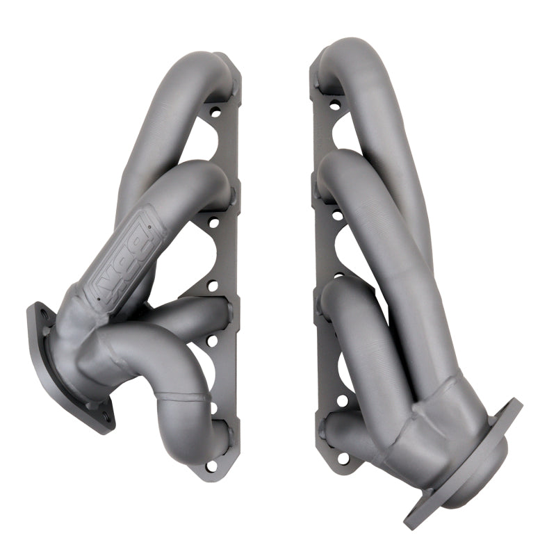 BBK 87-95 Ford F150 Truck 5.0 302 Shorty Unequal Length Exhaust Headers - 1-5/8 Titanium Ceramic - B2B Diesel & Gas Service