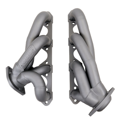 BBK 87-95 Ford F150 Truck 5.0 302 Shorty Unequal Length Exhaust Headers - 1-5/8 Titanium Ceramic - B2B Diesel & Gas Service