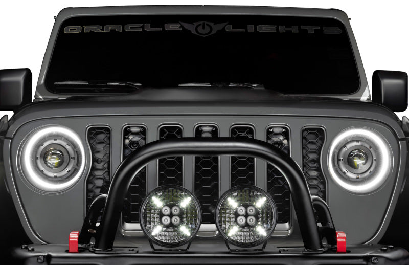 Oracle Universal Pre-Runner Style LED Grill Light Kit (New Style) - Amber w/Clear Lens - B2B Diesel & Gas Service