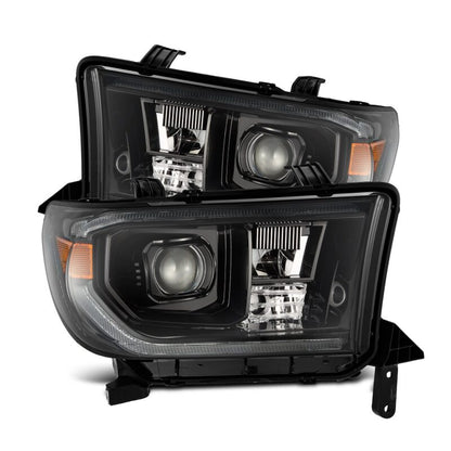 AlphaRex 07-13 Toyota Tundra/08-17 Toyota Sequoia G2 PRO-Series Projector Headlights Alpha-Black - B2B Diesel & Gas Service