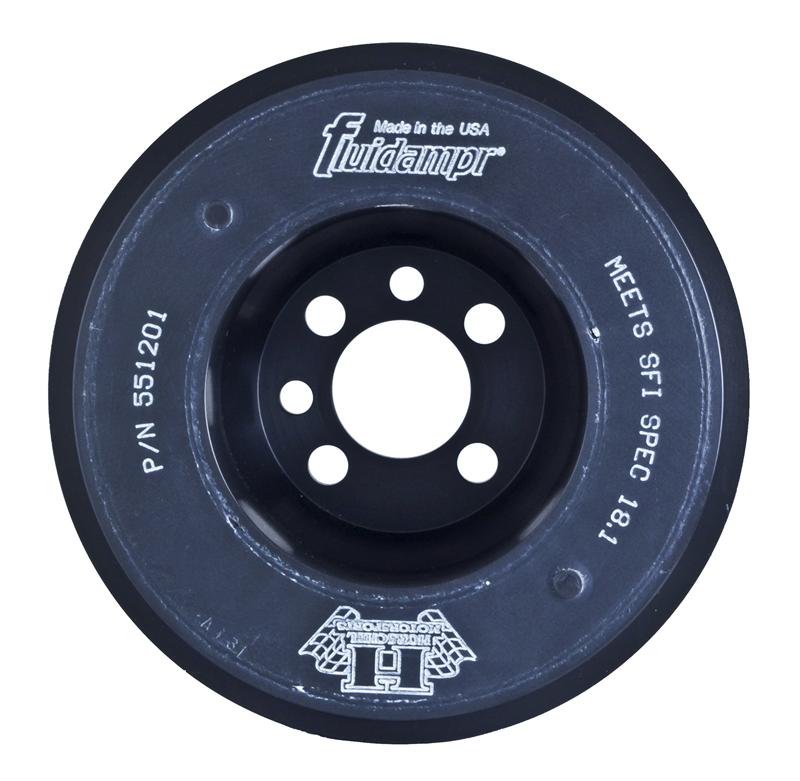 Fluidampr VW 2000-2005 1.8L Turbo Motor (4 bolt hole mounting) Steel Internally Balanced Damper - B2B Diesel & Gas Service