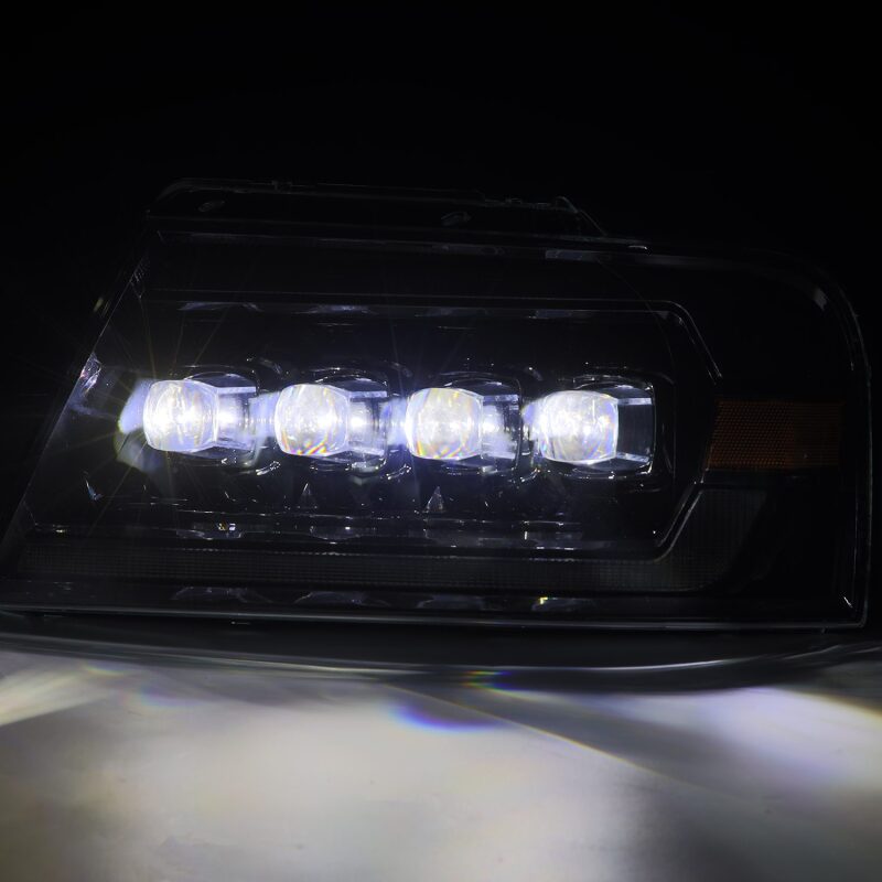 AlphaRex 04-08 Ford F-150 (No 2004 Heritage) NOVA-Series LED Proj HL Chrome w/Actv Light / Seq. Sig - B2B Diesel & Gas Service