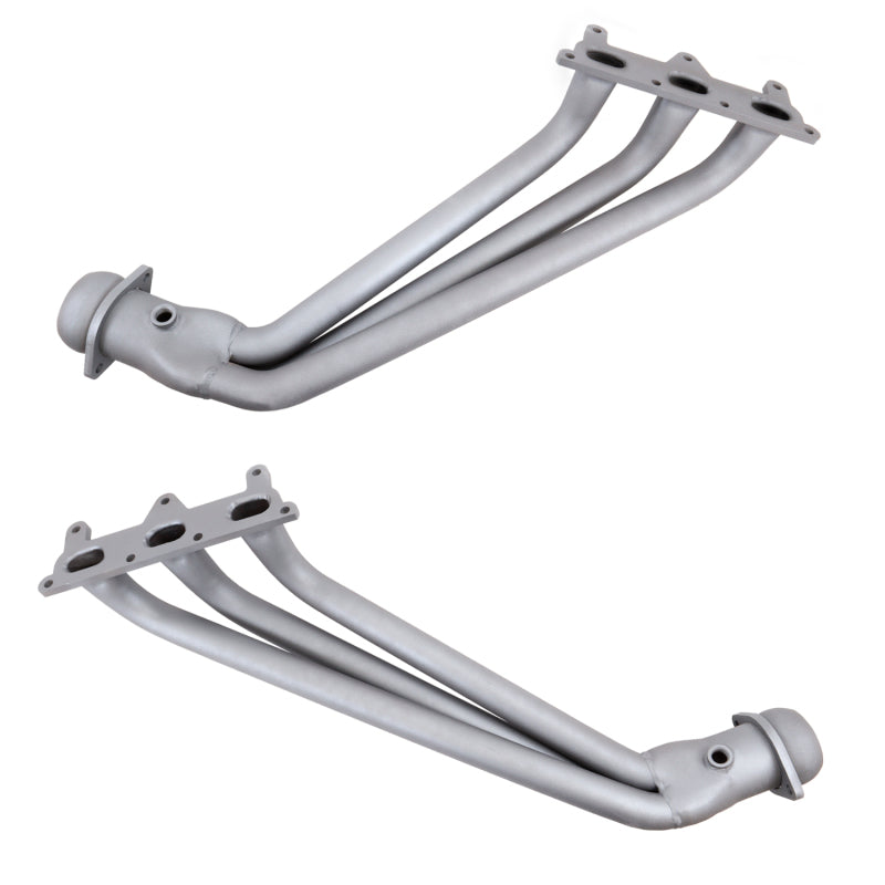 BBK 10-11 Camaro V6 Long Tube Exhaust Headers With Converters - 1-5/8 Chrome - B2B Diesel & Gas Service