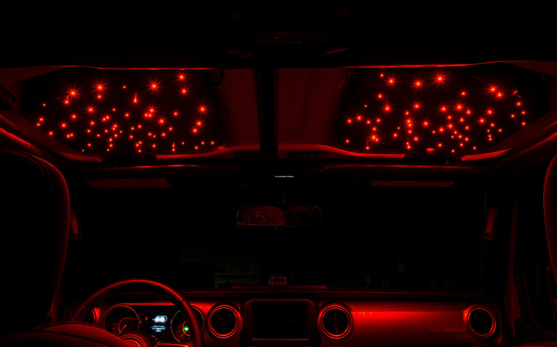 Oracle StarLINER Fiber Optic Hardtop Headliner for Wrangler JL/Gladiator JT ColorSHIFT - B2B Diesel & Gas Service