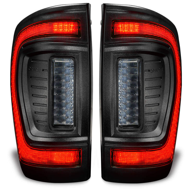 Oracle Lighting 16-23 Gen 3 Toyota Tacoma Black Series Flush Style LED Tail Lights - B2B Diesel & Gas Service