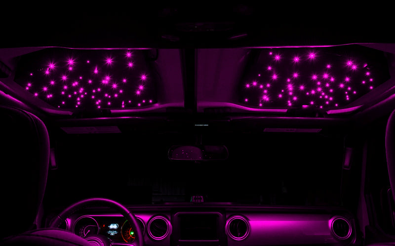 Oracle StarLINER Fiber Optic Hardtop Headliner for Wrangler JL/Gladiator JT ColorSHIFT - B2B Diesel & Gas Service