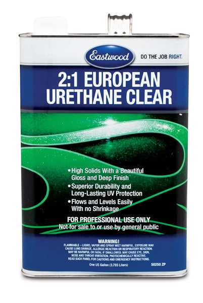 Eastwood 2 1 Urethane Clear - 128oz 
