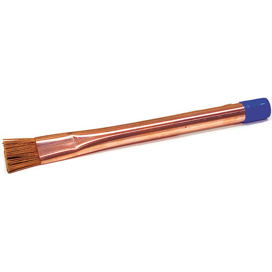 Fiberglass Acid Brush 5/8inx 8-3/8in Long Copper han 