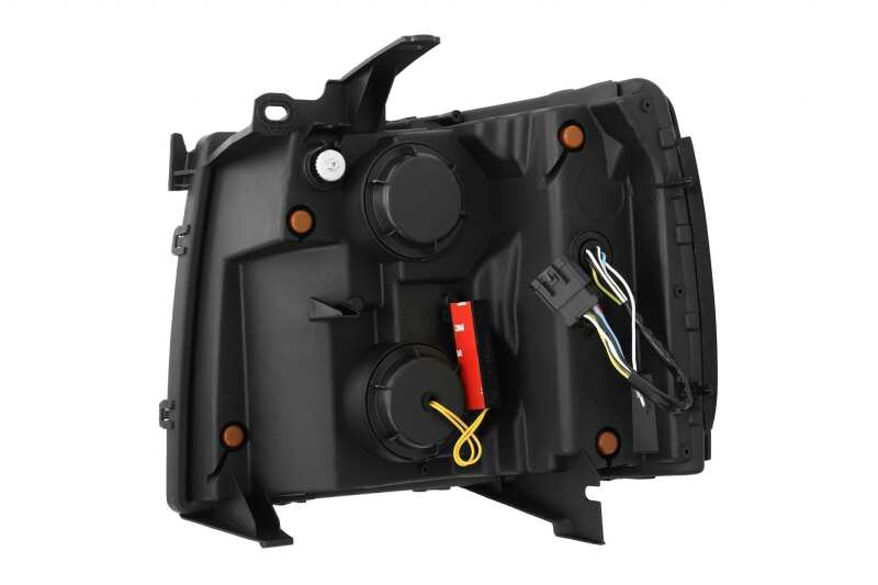 AlphaRex 07-13 Chevy 1500HD(NewBody) NOVA LED Proj Headlight Plank Sty Glos Blk w/Activ Lite/Seq Sig - B2B Diesel & Gas Service