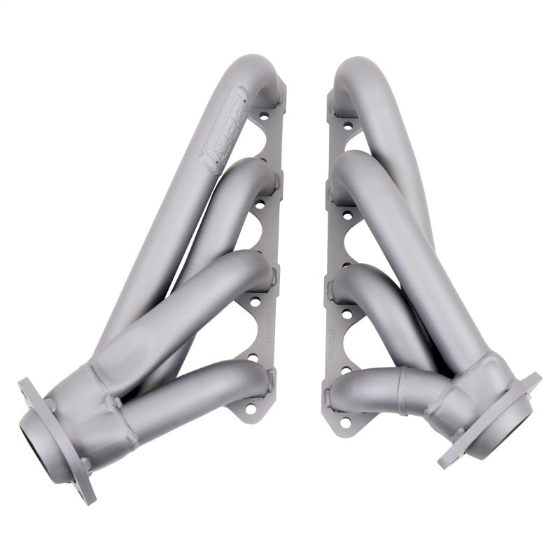 BBK 79-93 Mustang 351 Swap Shorty Unequal Length Exhaust Headers - 1-5/8 Titanium Ceramic - B2B Diesel & Gas Service