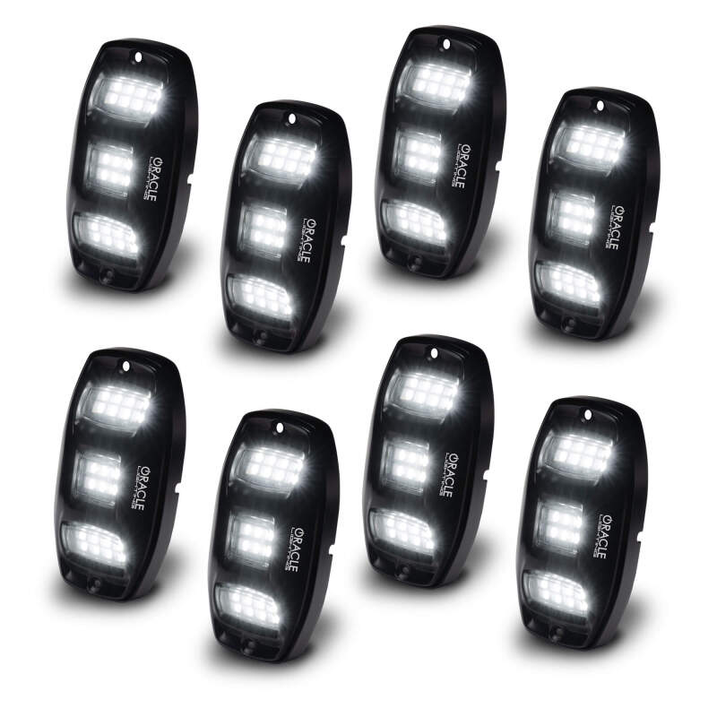 Oracle Underbody RGB+W Wheel Well Rock Light Kit - 8 PCS - ColorSHIFT - B2B Diesel & Gas Service