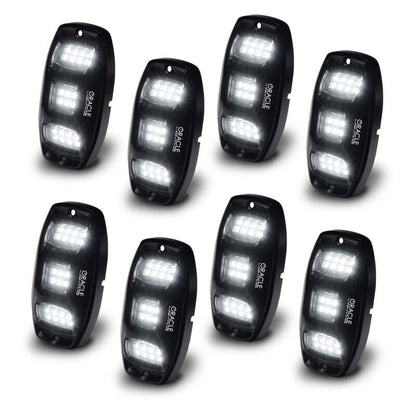 Oracle Underbody RGB+W Wheel Well Rock Light Kit - 8 PCS - ColorSHIFT - B2B Diesel & Gas Service