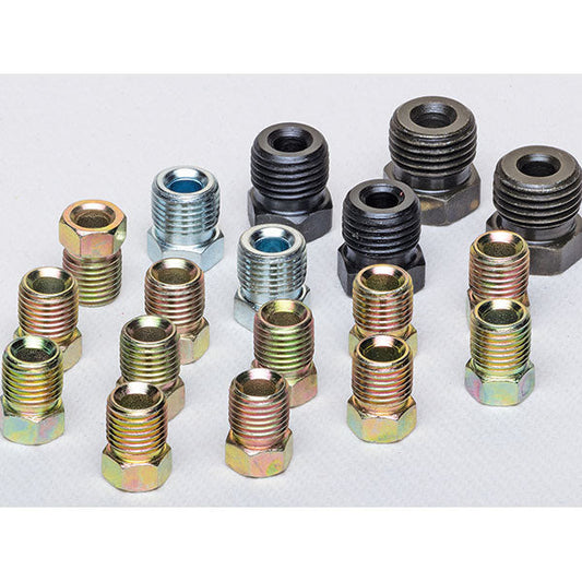 16pc Steel Fitting Set for 3/16 Tubing 