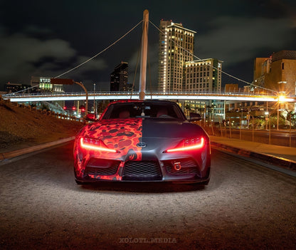 Oracle 20-21 Toyota Supra GR RGB+A Headlight DRL Kit - ColorSHIFT w/ Simple Controller - B2B Diesel & Gas Service