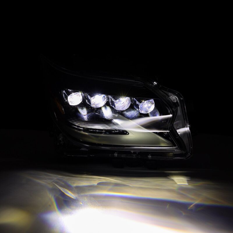 AlphaRex 14-19 Lexus GX460 (Non-AFS) NOVA LED Proj Headlights Alpha Black w/Activ Light/Seq Signal - B2B Diesel & Gas Service