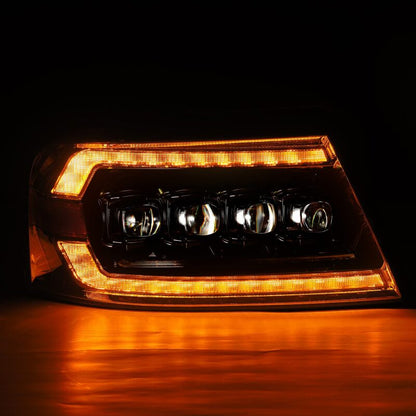 AlphaRex 04-08 Ford F-150 (No 2004 Heritage) NOVA-Series LED Proj HL Chrome w/Actv Light / Seq. Sig - B2B Diesel & Gas Service